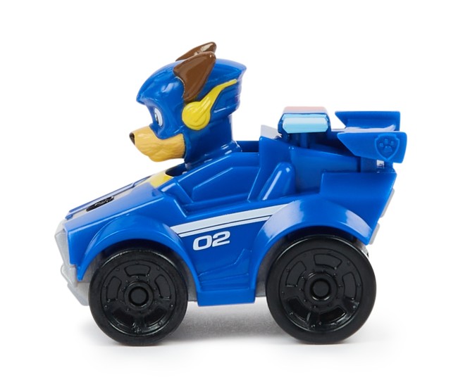 Patrula catelusilor pup squad racers vehicul metalic chase scara 1:55 Patrula catelusilor pup squad racers vehicul metalic chase scara 1:55