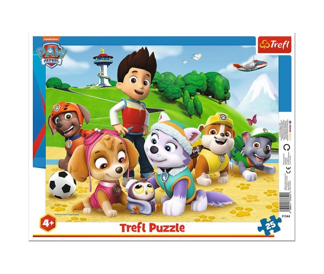 Puzzle 25 plansa patrula catelusilor Puzzle 25 plansa patrula catelusilor