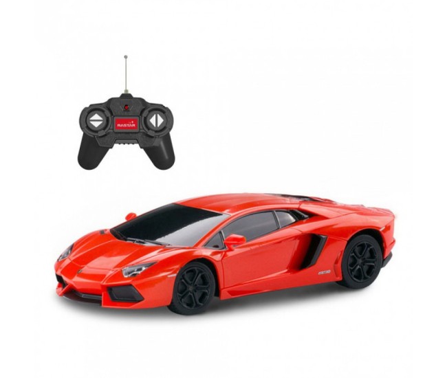 Masina cu telecomanda lamborghini aventador rosu cu scara 1 la 24 Masina cu telecomanda lamborghini aventador rosu cu scara 1 la 24