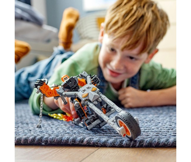 Lego super heroes robot si motocicleta calaretul fantoma 76245 Lego super heroes robot si motocicleta calaretul fantoma 76245