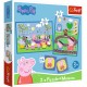 Puzzle trefl 2in1 memo peppa pig momentele fericite Puzzle trefl 2in1 memo peppa pig momentele fericite