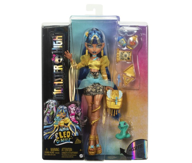 Monster high papusa cleo denile si cobra hissette Monster high papusa cleo denile si cobra hissette