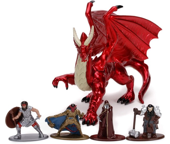 Set 5 nano figurine din metal dungeons dragons 4 cm Set 5 nano figurine din metal dungeons dragons 4 cm