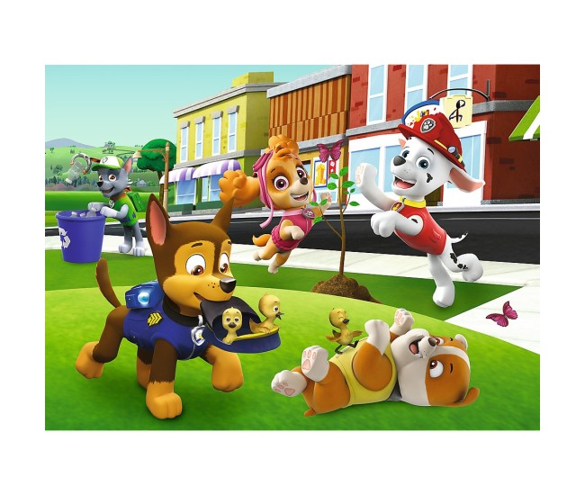 Puzzle trefl 30 patrula catelusilor catei in actiune Puzzle trefl 30 patrula catelusilor catei in actiune