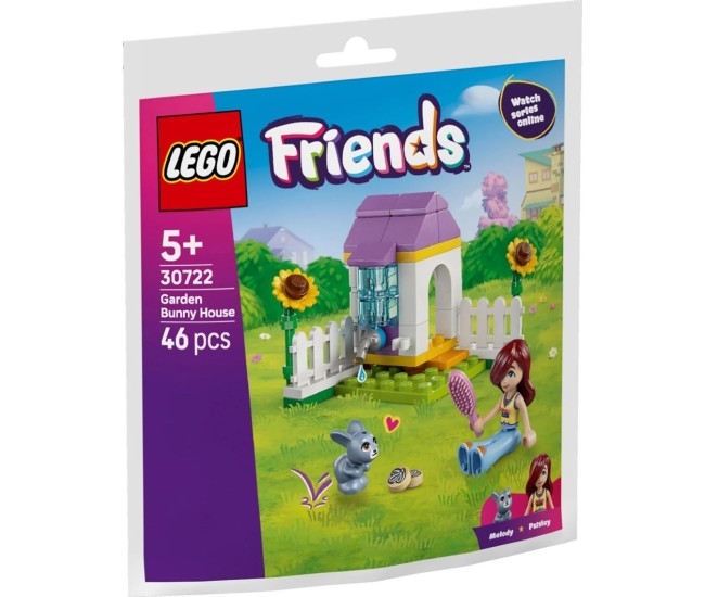 Lego friends casuta pentru iepurasi in gradina 30722 Lego friends casuta pentru iepurasi in gradina 30722