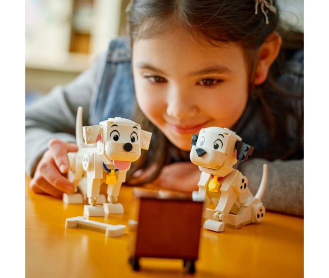 Lego disney catelusii lucky si penny din 101 dalmatieni 43271