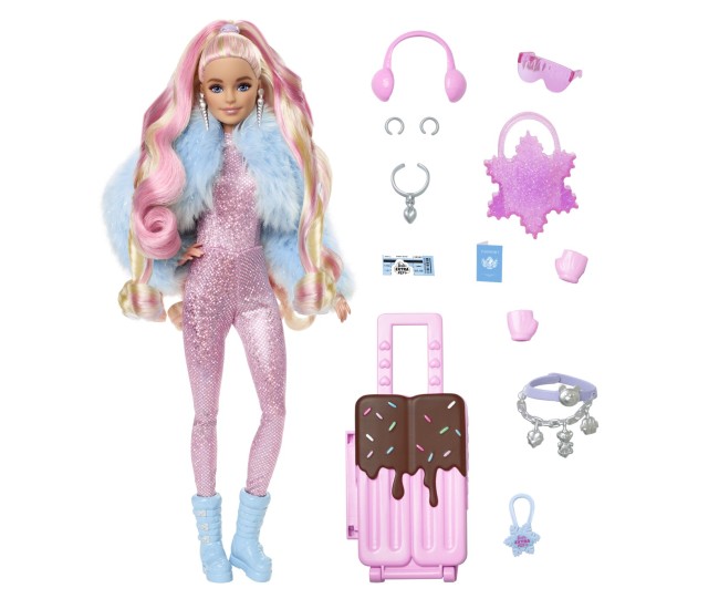 Barbie extra fly papusa barbie blonda la munte Barbie extra fly papusa barbie blonda la munte