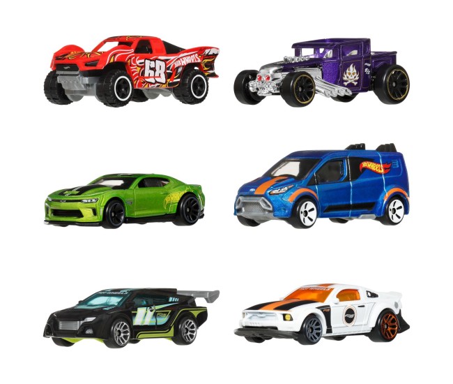 Hot wheels legends silver series legends set 6 masinute metalice