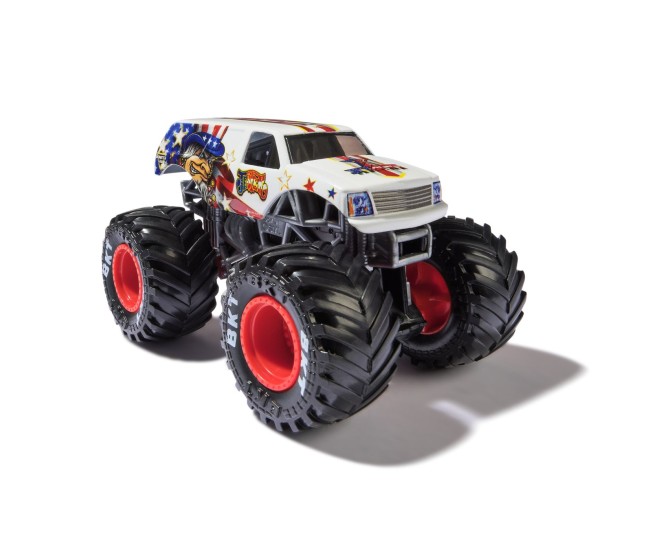 Monster jam masinuta metalica jester scara 1 la 64 Monster jam masinuta metalica jester scara 1 la 64