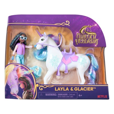 Unicorn academy set unicorn glacier si papusa layla