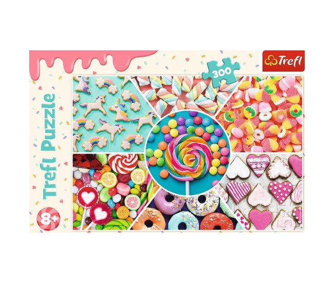 Puzzle trefl 300 dulciuri Puzzle trefl 300 dulciuri