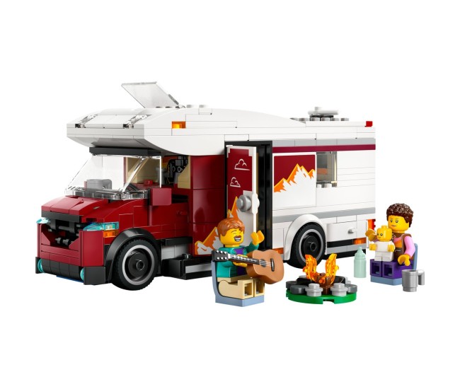 Lego city rulota pentru aventuri de vacanta 60454
