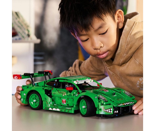 Lego technic masina porsche 911 gt3 r rexy ao racing 42224
