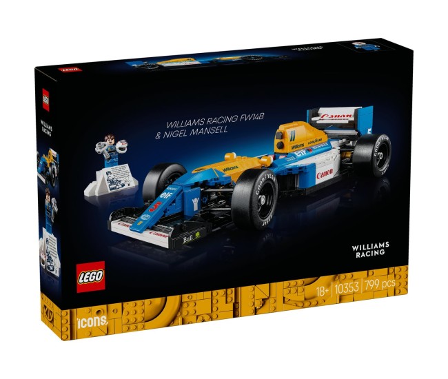 Lego icons williams racing fw14b si nigel mansell 10353 Lego icons williams racing fw14b si nigel mansell 10353