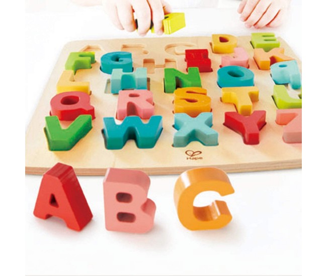 Hape puzzle alfabet chunky Hape puzzle alfabet chunky
