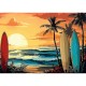 Puzzle trefl 1000 colectia sua apus de soare pentru surf poster inclus Puzzle trefl 1000 colectia sua apus de soare pentru surf poster inclus