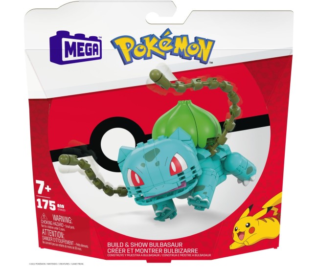 Pokemon mega construx set de constructie bulbasaur Pokemon mega construx set de constructie bulbasaur