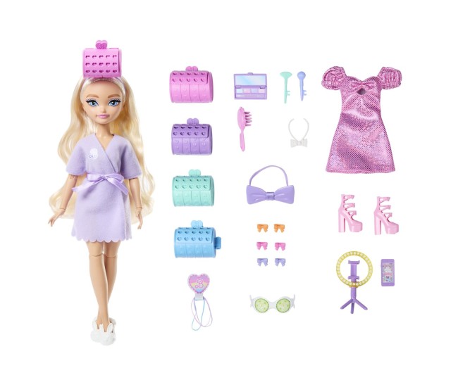 Barbie dream besties papusa barbie malibu cu accesorii fashion Barbie dream besties papusa barbie malibu cu accesorii fashion