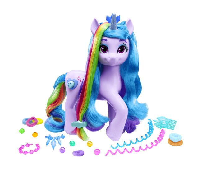 My little pony izzy moonbow si coafurile curcubeu My little pony izzy moonbow si coafurile curcubeu