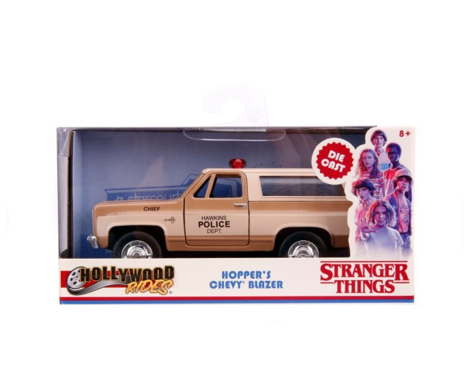 Jada stranger things masinuta metalica hoppers chevy k5 blazer scara 1 la 32