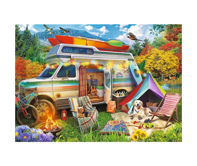 Puzzle trefl 500 premium plus tea time campionatul european rulota Puzzle trefl 500 premium plus tea time campionatul european rulota