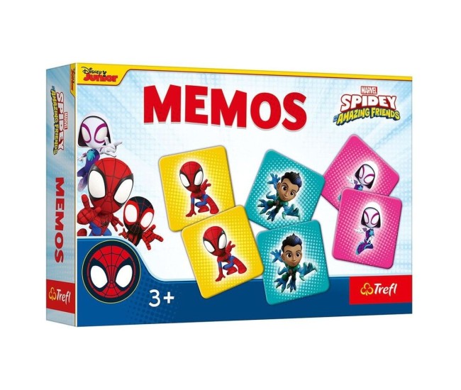 Joc memos marvel mini box spiderman si prietenii Joc memos marvel mini box spiderman si prietenii