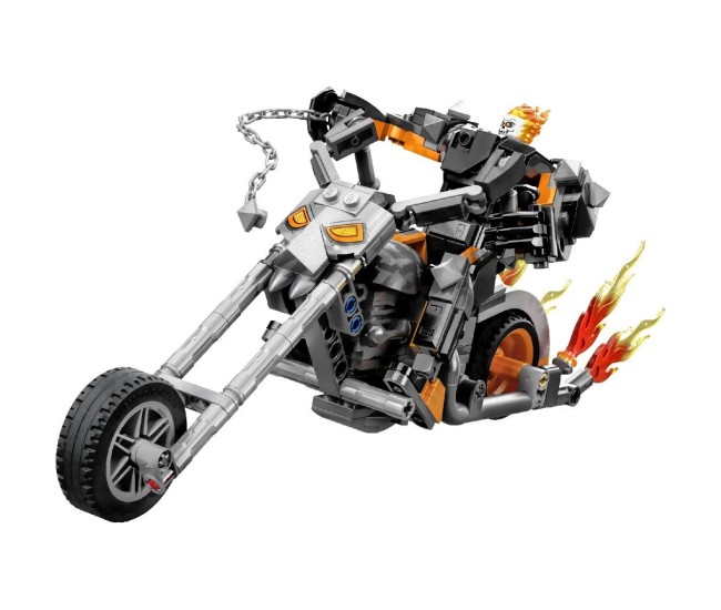 Lego super heroes robot si motocicleta calaretul fantoma 76245 Lego super heroes robot si motocicleta calaretul fantoma 76245