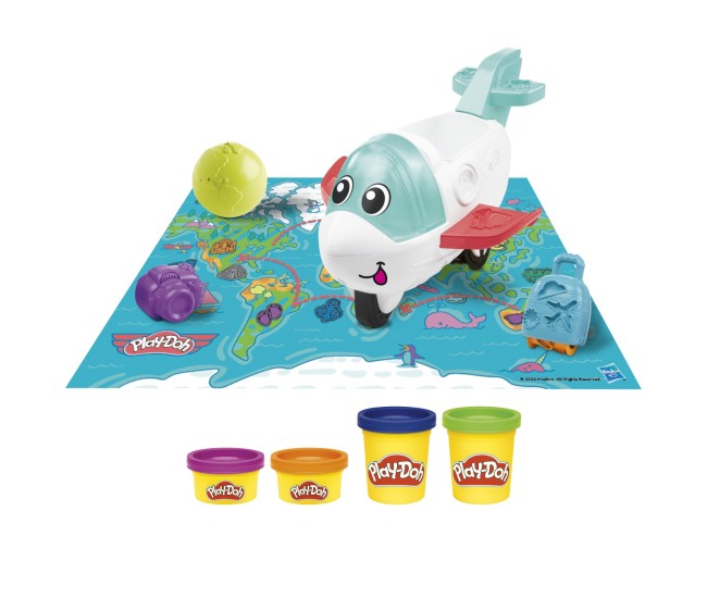 Play-doh starters calatoreste cu avionul Play-doh starters calatoreste cu avionul