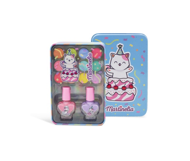 Martinelia yummy trusa de infrumusetare in cutie metalica Martinelia yummy trusa de infrumusetare in cutie metalica