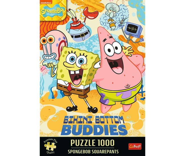 Puzzle trefl 1000 premium plus spongebob squarepants Puzzle trefl 1000 premium plus spongebob squarepants