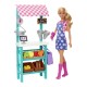Barbie papusa barbie you can be vanzatoare la market Barbie papusa barbie you can be vanzatoare la market