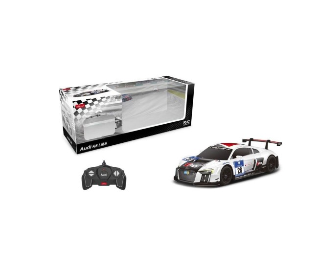 Masina cu telecomanda audi r8 lms performance alb scara 1 la 18 Masina cu telecomanda audi r8 lms performance alb scara 1 la 18