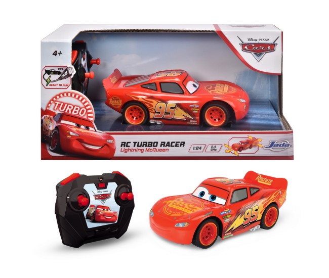 Masina cu telecomanda fulger mcqueen 17cm Masina cu telecomanda fulger mcqueen 17cm