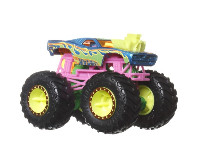 Hot wheels monster truck si masinuta metalica rodger dodger Hot wheels monster truck si masinuta metalica rodger dodger