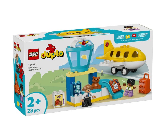 Lego duplo prima oara la aeroport 10443 Lego duplo prima oara la aeroport 10443