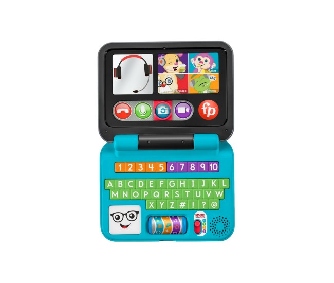 Fisher price laugh&learn laptop interactiv in limba romana Fisher price laugh&learn laptop interactiv in limba romana