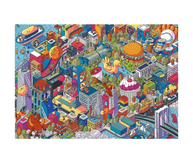 Puzzle trefl 1000 uft eye spy new york Puzzle trefl 1000 uft eye spy new york