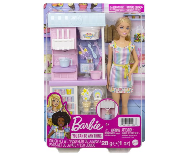 Barbie set de joaca magazinul de inghetata Barbie set de joaca magazinul de inghetata