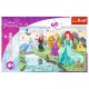 Puzzle trefl 60 disney princess - intalneste printesa Puzzle trefl 60 disney princess - intalneste printesa