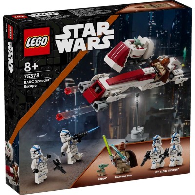 Lego star wars evadare pe motocicleta de viteza barc 75378