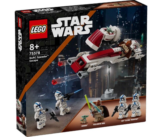 Lego star wars evadare pe motocicleta de viteza barc 75378 Lego star wars evadare pe motocicleta de viteza barc 75378