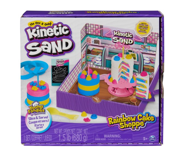 Kinetic sand set nisip cofetaria curcubeu Kinetic sand set nisip cofetaria curcubeu