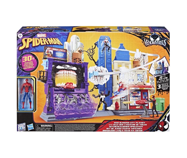 Set de joaca marvel spider man venom versus web city slinging Set de joaca marvel spider man venom versus web city slinging