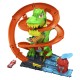 Hot wheels city set statia de pompieri si batalia cu trex Hot wheels city set statia de pompieri si batalia cu trex