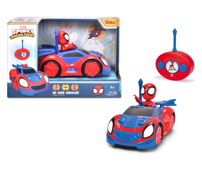 Jada masinuta rc spidey web crawler scara 1:24 Jada masinuta rc spidey web crawler scara 1:24
