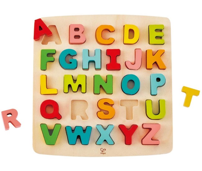 Hape puzzle alfabet chunky Hape puzzle alfabet chunky