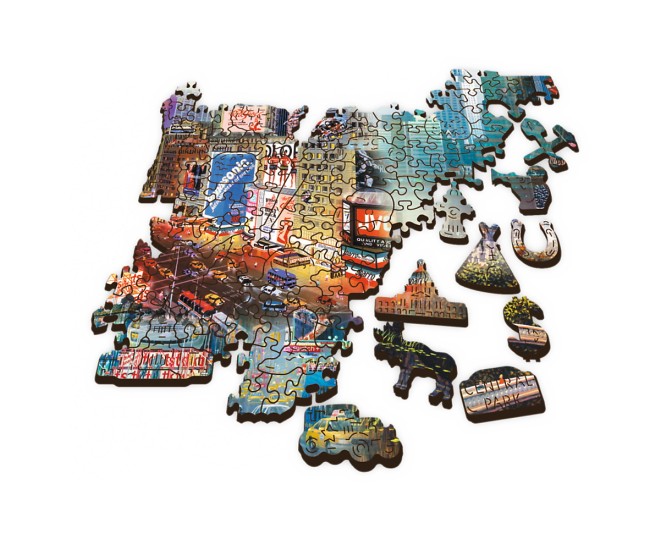 Puzzle trefl din lemn 1000 piese new york Puzzle trefl din lemn 1000 piese new york