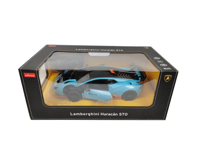 Masina cu telecomanda lamborghini huracan sto albastru scara 1 la 14 Masina cu telecomanda lamborghini huracan sto albastru scara 1 la 14