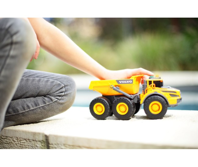 Dickie basculanta volvo articulat cu sunete si lumini 23cm Dickie basculanta volvo articulat cu sunete si lumini 23cm