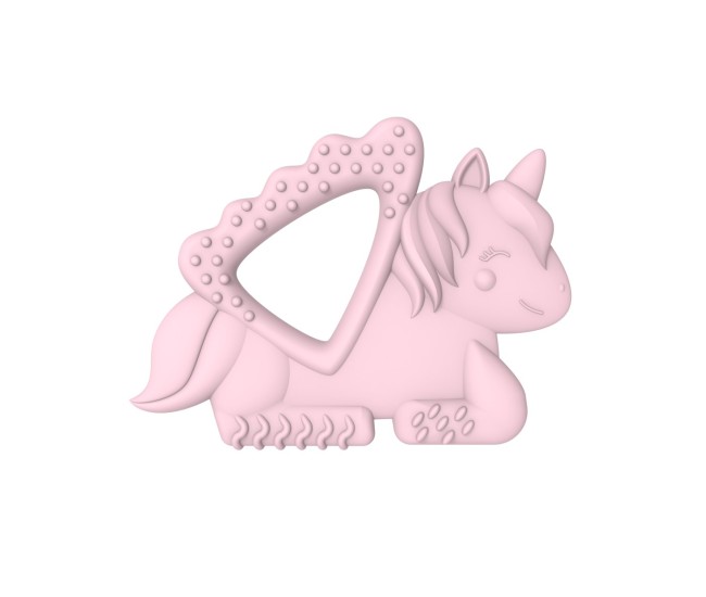 Set 2 jucarii dentitie silicon melii model unicorn+pisica Set 2 jucarii dentitie silicon melii model unicorn+pisica